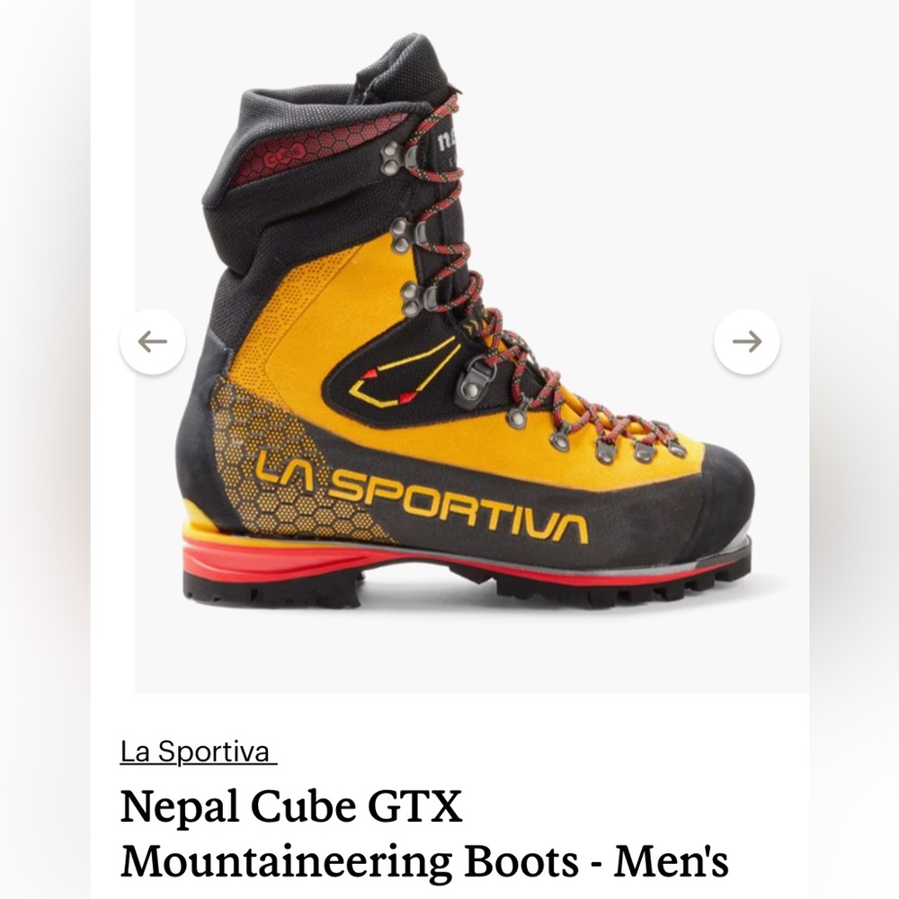La Sportiva Nepal Cube GTX Mountaineering Boots - Men's 44